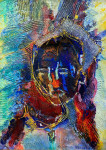 inburgering_50x70cm_mixed media